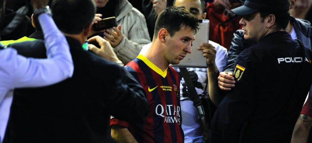 Reactia halucinanta a lui Messi la adresa unui suporter al Barcelonei: Du-te la munca, idiotule! VIDEO