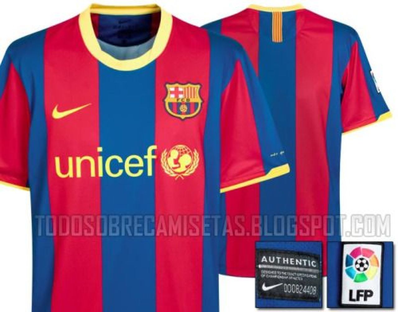 Prima imagine cu noul echipament al Barcelonei pentru sezonul viitor: Barca se intoarce la vremurile bune! FOTO_1