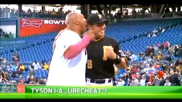 Mike Tyson a facut SHOW la un meci de baseball! A vrut sa-l muste de ureche pe un jucator dupa un home-run! VIDEO
