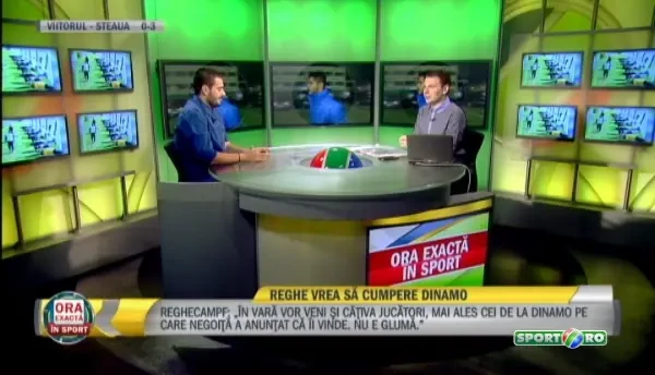 Reghe a vorbit despre speculatiile de blaturi in direct la Sport.ro: "Ce-ai spun daca cineva te-ar face homosexual?"