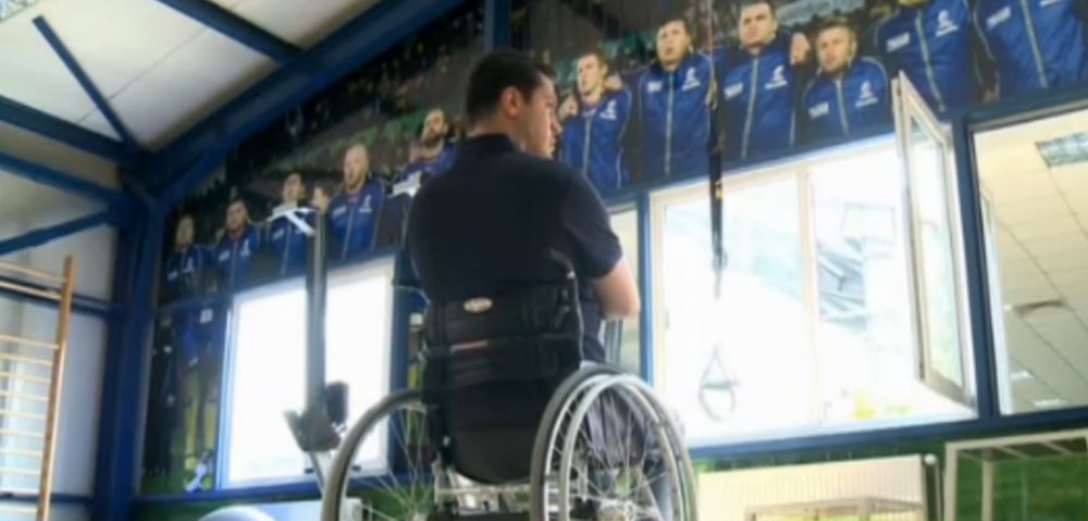 Cutremurator: "Sunt un luptator, iar visul meu este sa calc iarba in picioare!" Participa la ultra-maratonul Wings for Life!