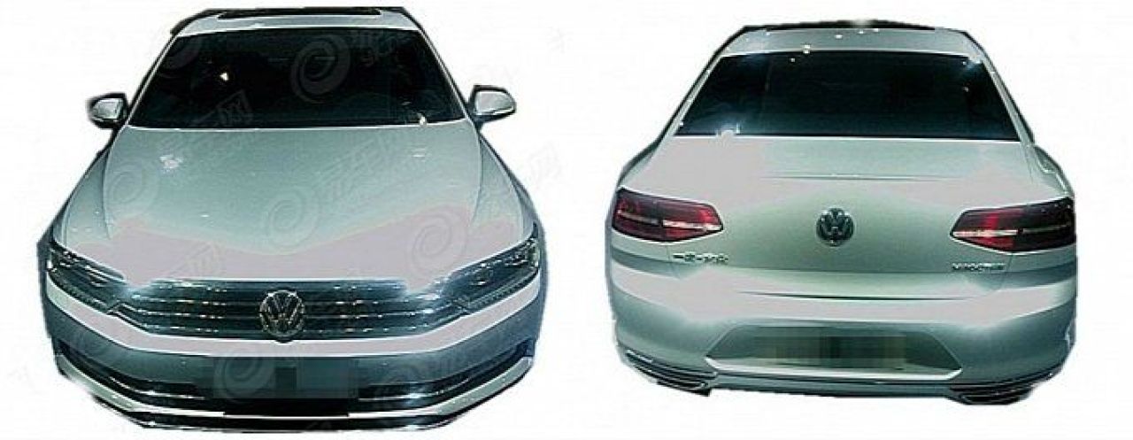 FOTO Surpriza de la Volkswagen! Asa arata noul Passat! Primele imagini au ajuns pe net!_4