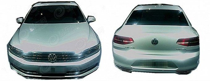 FOTO Surpriza de la Volkswagen! Asa arata noul Passat! Primele imagini au ajuns pe net!_4