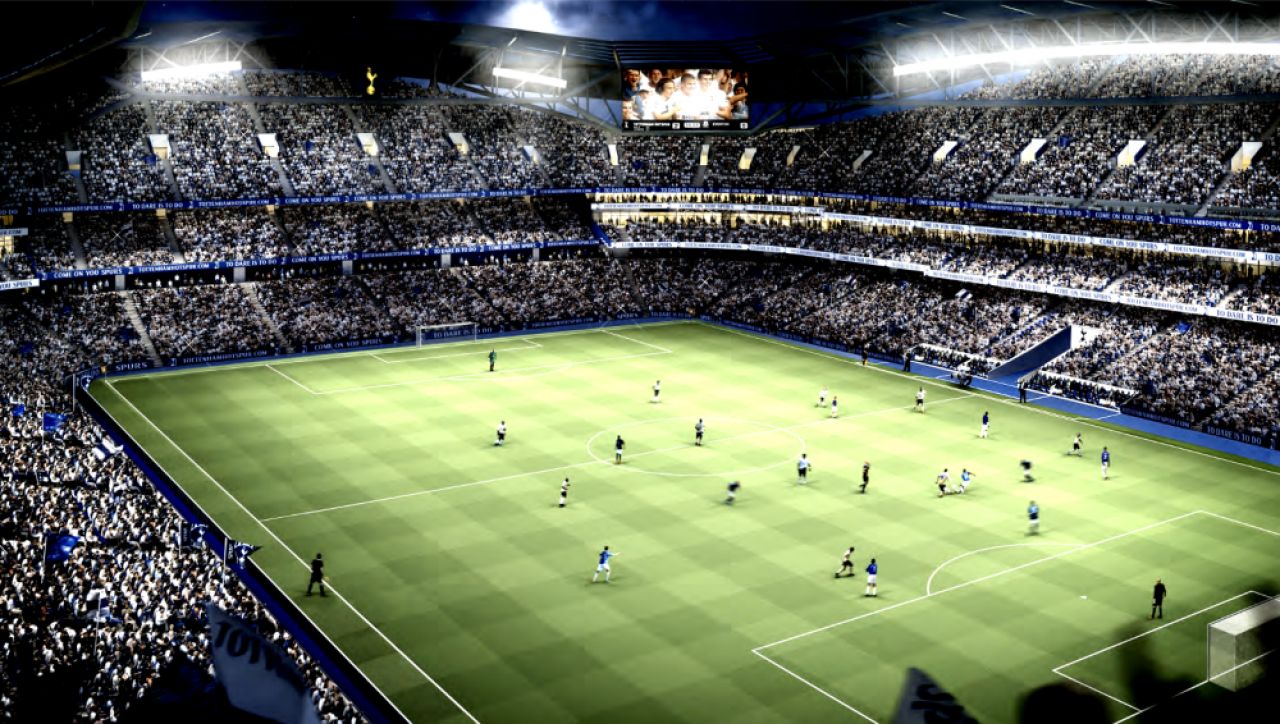 Fenomen unic pe noul stadion al lui Tottenham! Arena va fi prima din lume care va permite fanilor sa creeze