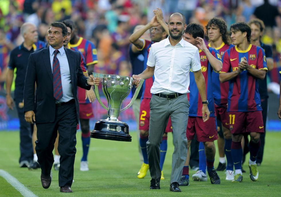 Omul care a creat Barcelona super campioana e in Romania! Ce a spus Joan Laporta despre Hagi si Popescu