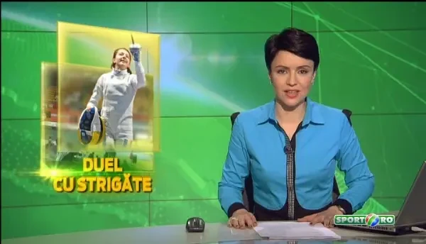 Campioanele de la scrima s-au speriat azi de rivale! Fetele din Craiova erau sa darame sala cu urletele lor.