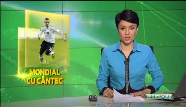 Imnul Germaniei pentru CM 2014, cantat de o actrita de filme pentru adulti :)) Cum au reactionat starurile Neuer si Gotze