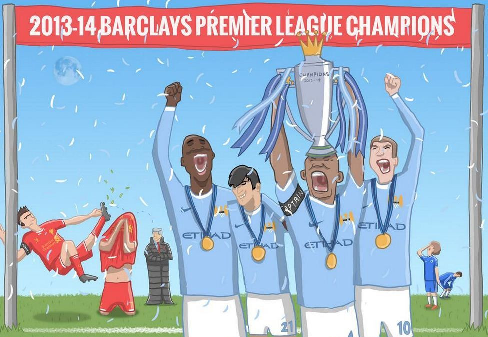 IMAGINEA anului in Premier League! Ce faceau fanii lui City in timp ce Liverpool revenea cu 2 goluri in 2 minute! FOTO_7