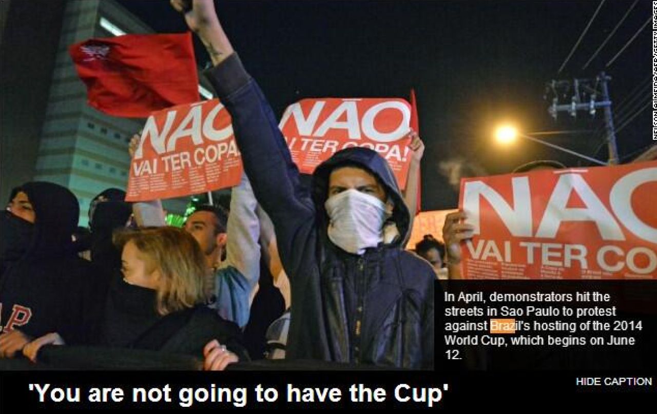Proteste masive in toate orasele mari din Brazilia: