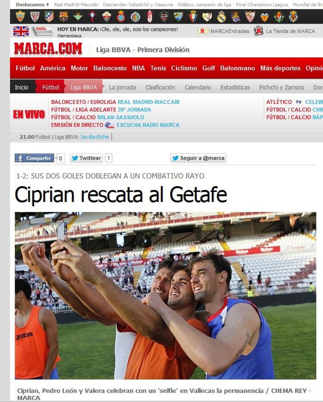 Spania il lauda pe Marica: