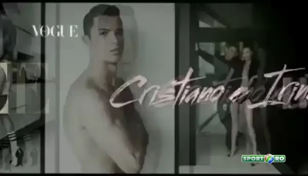 VIDEO Imagini INCEDIARE! Cristiano Ronaldo a pozat dezbracat alaturi de logodnica sa! Cum l-a convins Irina sa apara