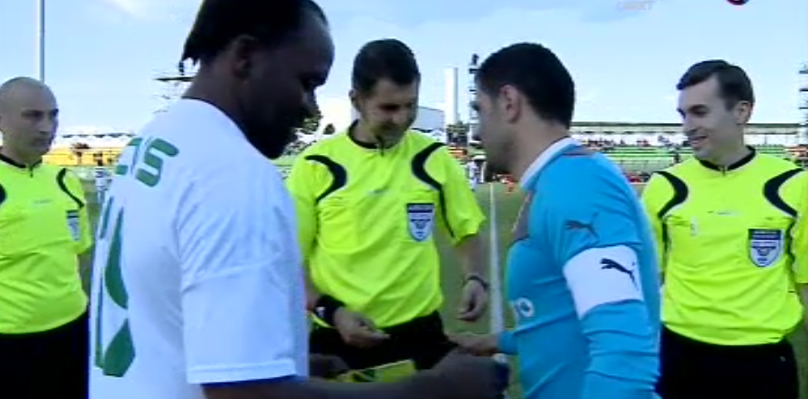 Ba, gata, lasa asta! Moment de senzatie inaintea meciului de la Vaslui! Ce s-a intamplat cand arbitrul a vrut sa arunce moneda