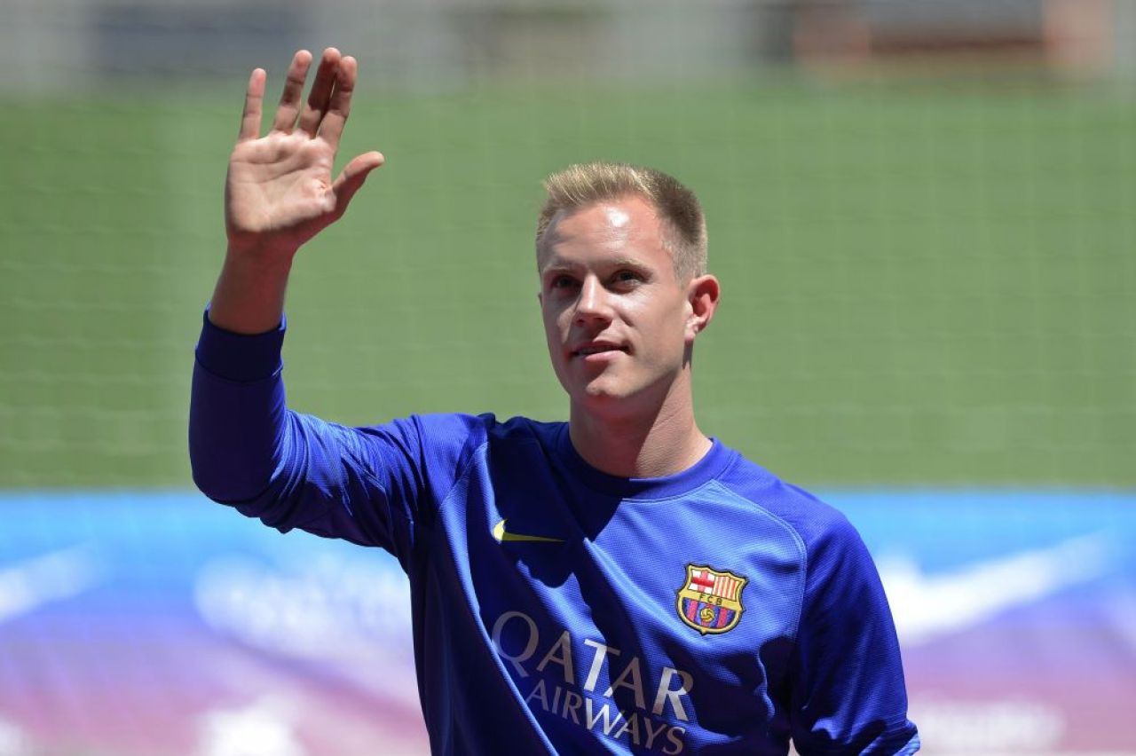 Barcelona si-a prezentat noul portar! Ter Stegen s-a fotografiat pentru prima data pe Camp Nou: