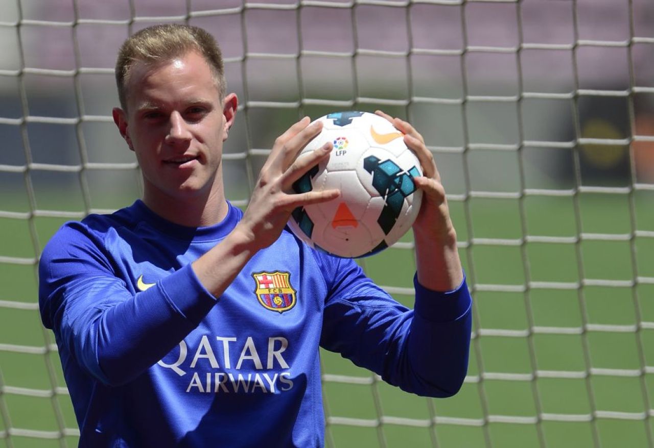 Barcelona si-a prezentat noul portar! Ter Stegen s-a fotografiat pentru prima data pe Camp Nou: