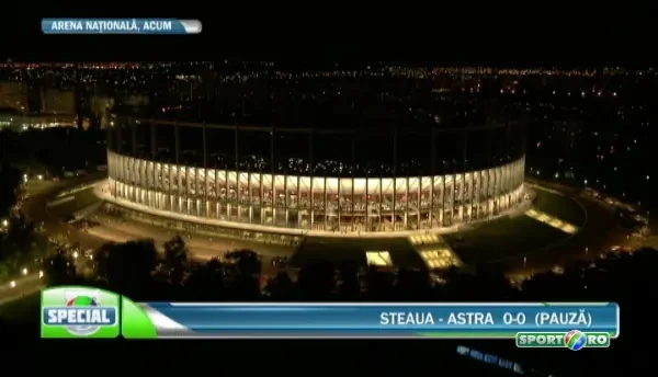 National Arena, in pauza finalei