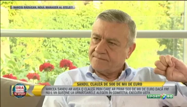 Mircea Sandu a luat FOC! "Am atata putere, ca e PACAT! Daca sunt deranjat e rau!" Propunerea incredibila pentru Burleanu: