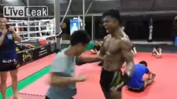 L-a suparat cu zeci de PUMNI direct in abdomen! Ce a urmat e uluitor! VIDEO