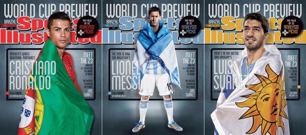 Imaginile pe care milioane de fani si le vor lipi pe peretii camerelor lor! Cum au aparut Messi, Ronaldo si Suarez inainte de CM_5