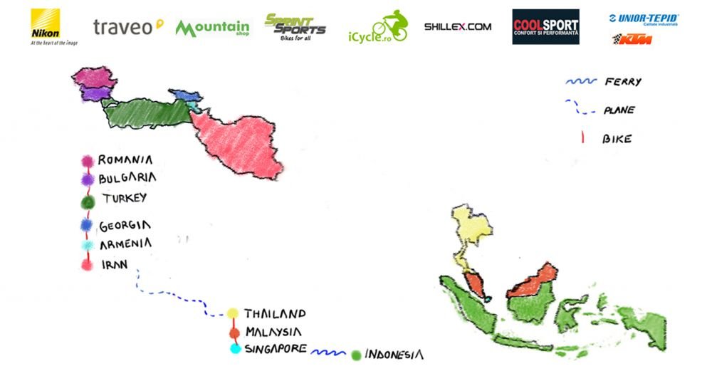 Pana in Indonezia pe bicicleta! Aventura ei incepe ASTAZI - Povestea romancei care strabate planeta pentru a studia_8