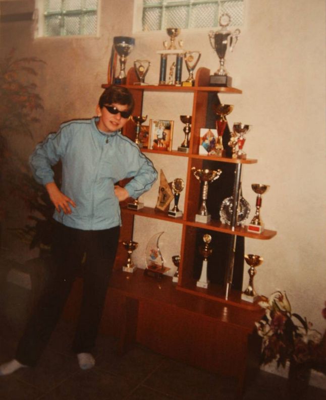 Imagini senzationale cu Simona Halep! Cum arata la doar 7 ani, cand castiga primele turnee de tenis! FOTO_1