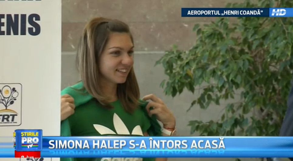 VIDEO Simona s-a intors acasa!