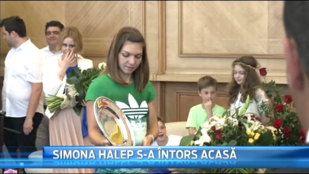 VIDEO Simona s-a intors acasa!