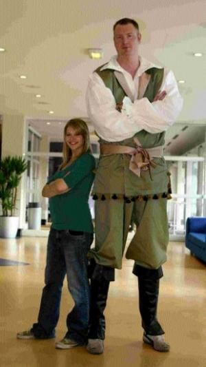 FOTO E mai inalt decat Ghita Muresan si a jucat baschet. Cum arata in realitate URIASUL din Game of Thrones, serialul momentului_8