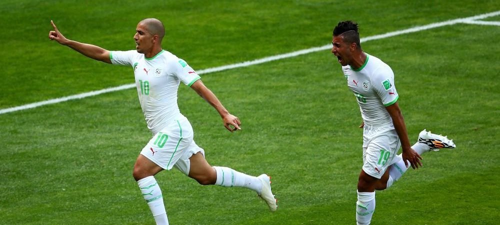 Momentul in care NIMENI nu a indraznit sa strice bucuria celor din Algeria! Ce s-a intamplat dupa golul marcat cu Belgia! FOTO