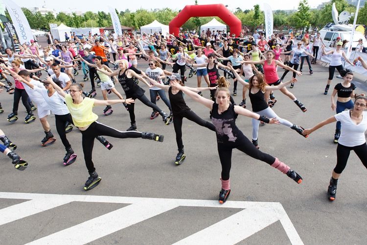 (P) Peste 2000 de persoane au facut miscare la “Cea mai mare ora de sport” din Bucuresti_2