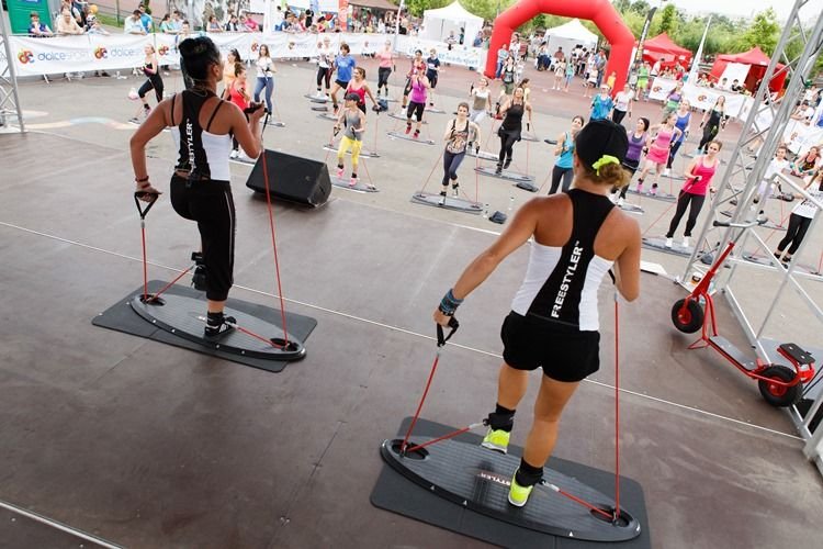 (P) Peste 2000 de persoane au facut miscare la “Cea mai mare ora de sport” din Bucuresti_4