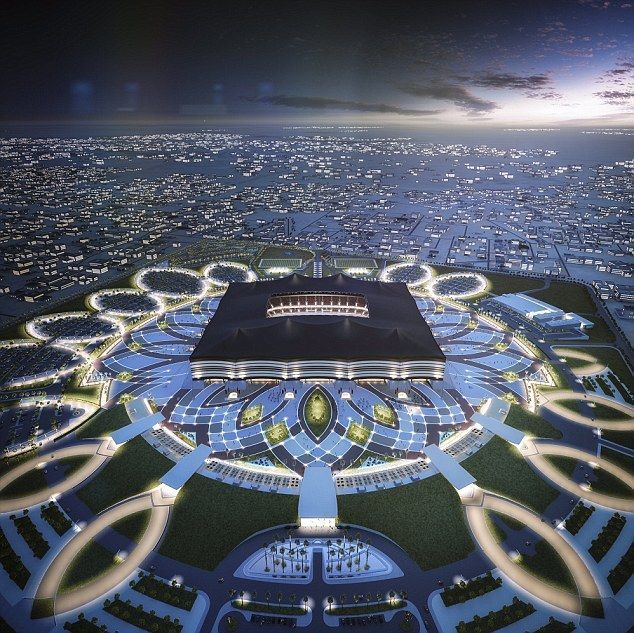 Imagini fantastice! Seicii ridica o ARENA de lux in mijlocul desertului! Aici se va juca o semifinala la CM 2022 din Qatar. VIDEO _1