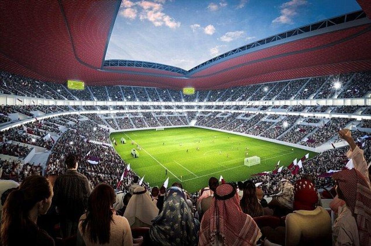 Imagini fantastice! Seicii ridica o ARENA de lux in mijlocul desertului! Aici se va juca o semifinala la CM 2022 din Qatar. VIDEO _2