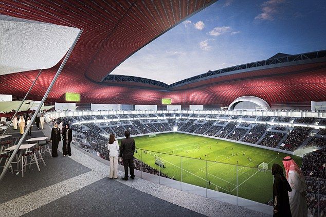 Imagini fantastice! Seicii ridica o ARENA de lux in mijlocul desertului! Aici se va juca o semifinala la CM 2022 din Qatar. VIDEO _3