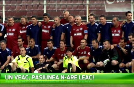 Balaci si-a indeplinit visul: Am vrut sa port tricoul Rapidului . Giulestenii au aniversat 91 de ani cu un meci intre legende