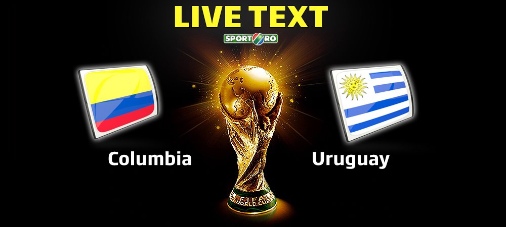 James Rodriguez e BIJUTERIA acestui CM! Columbia 2-0 Uruguay! Dubla a golgheterului J.R., avem Brazilia - Columbia in sferturi!