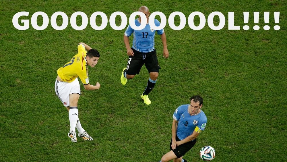 Ti se face pielea de gaina! Cum au reactionat comentatorii columbieni la golul MONDIAL al lui James Rodriguez! VIDEO