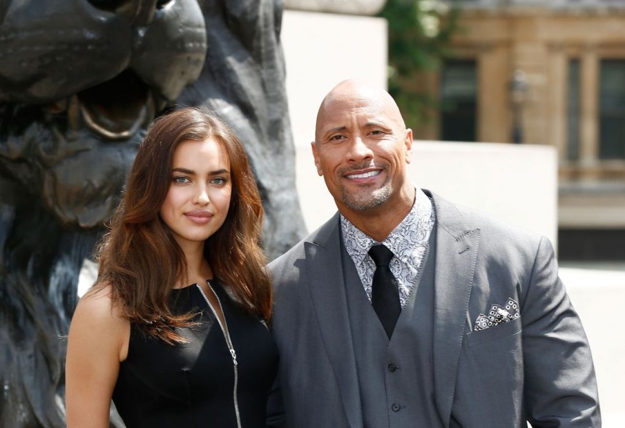 The Rock si Irina Shayk au atras toate privirile pe Trafalgar Square. Mesajul lui dupa ce a terminat filmarile la Fast & Furious_3