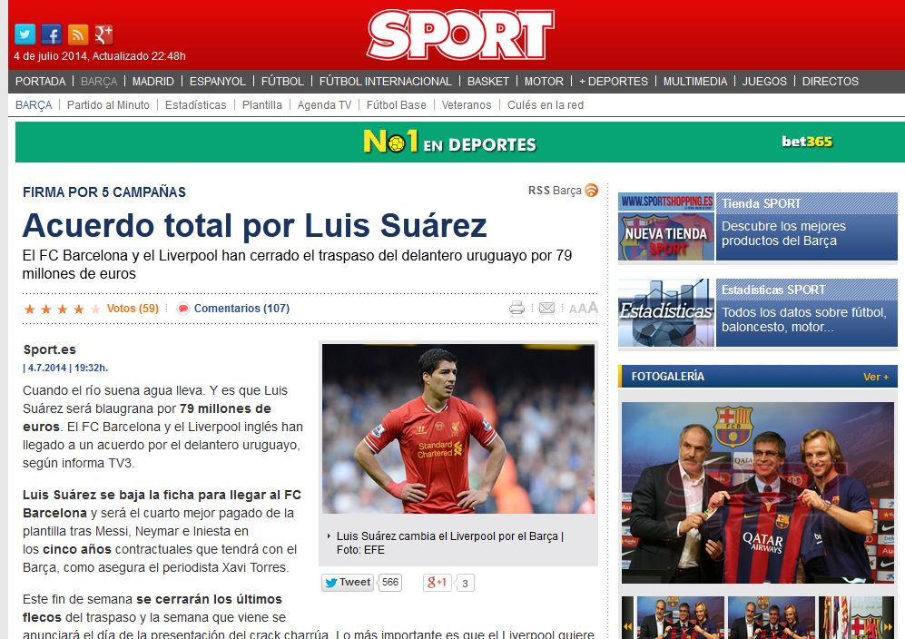 TRANSFERUL VERII s-a facut noaptea trecuta! Suarez, la Barcelona in cea mai scumpa mutare din 2014. Cat vor plati catalanii_3