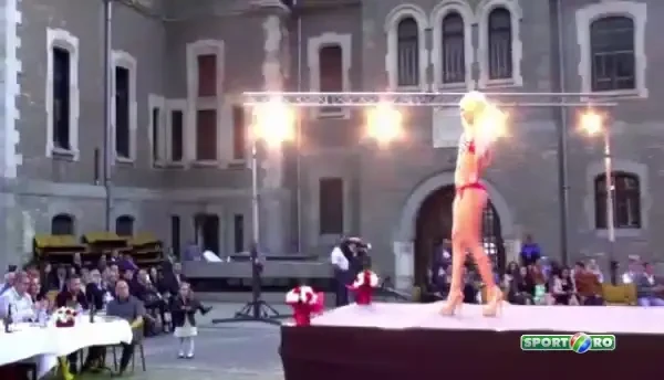 Ionut Iftimoaie s-a reprofilat. A lasat ringul de bataie pentru podiumul de prezentare! VIDEO