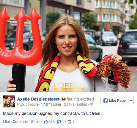 Primise un contract de modeling dupa aparitia la CM! Imaginea care a scandalizat o tara intreaga cu cea mai tare fana din Brazilia_9