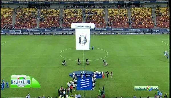 Astra, al doilea trofeu din istorie! Imagini de la premiere VIDEO