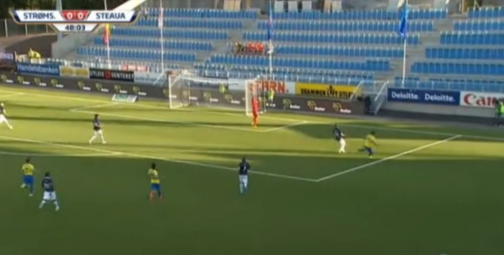 ASTA e Steaua de Champions! Assist MINUNAT Sanmartean, gol ca HAGI dat de Iancu! Vezi faza