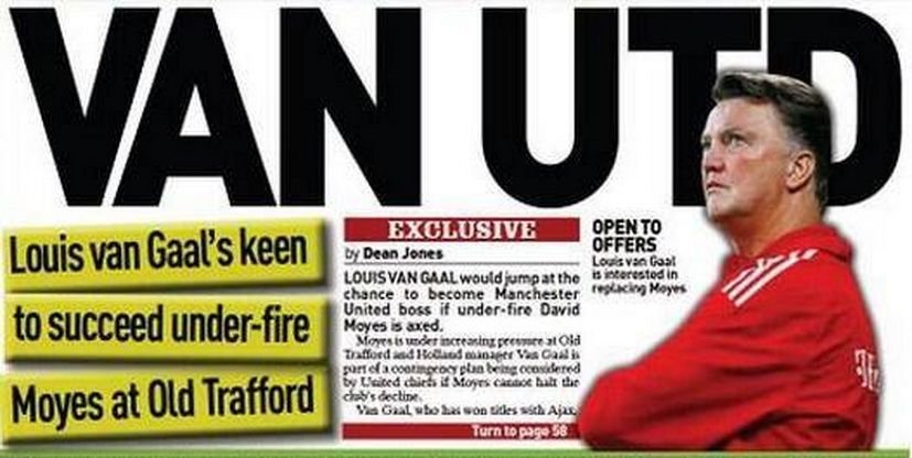 Englezii au facut-o si pe asta! Cum l-au primit pe Luis Van Gaal la Manchester United, cand au aflat ca i se spune Laleaua de Fier