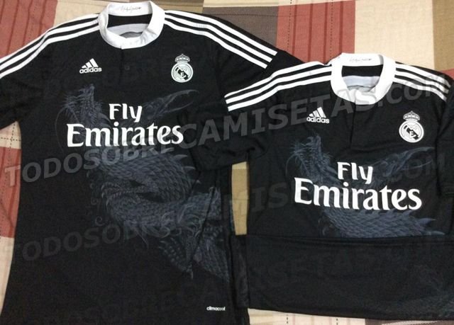 FOTO: Al treilea echipament al Realului a ajuns pe net! Ronaldo, Bale si James vor avea un DRAGON pe piept_2