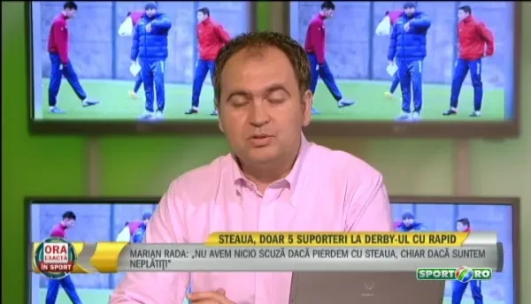 Georgian Enache, purtatorul de cuvant al Jandarmeriei, inainte de Rapid - Steaua