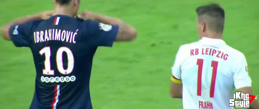 Ibrahimovici a oferit faza serii la finalul meciului! Ce a facut cand capitanul nemtilor a venit sa ii ceara tricoul - VIDEO