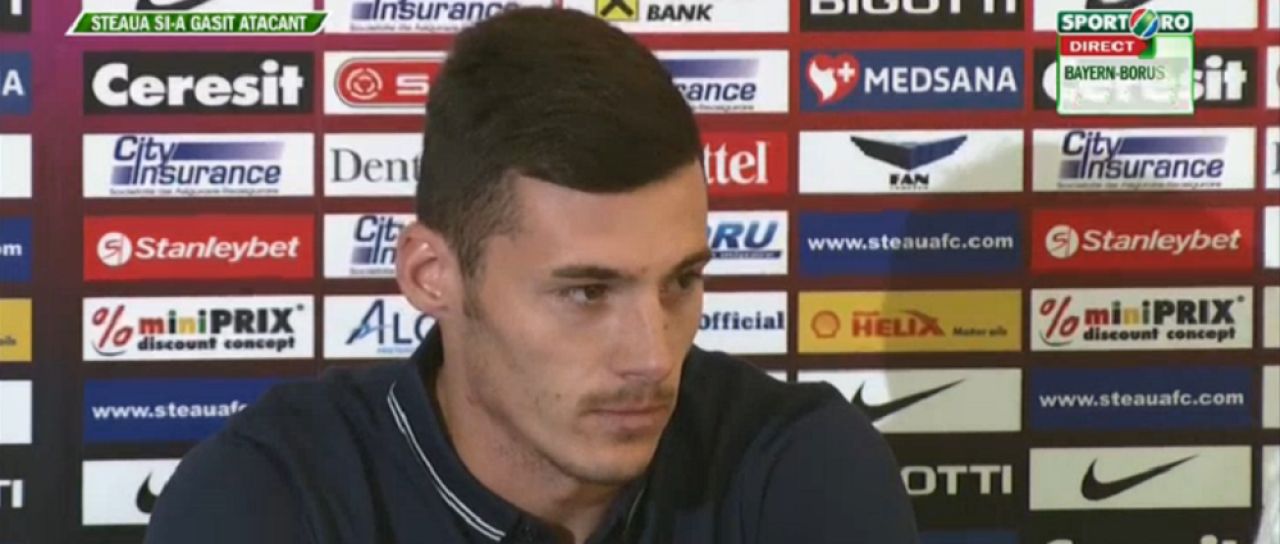 Steaua l-a prezentat pe Lemnaru: