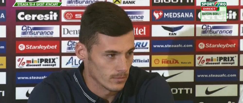Steaua l-a prezentat pe Lemnaru: