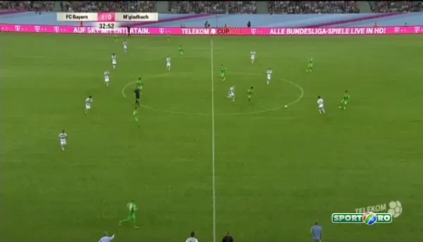 Gol Ribery - Bayern 2-0 Gladbach