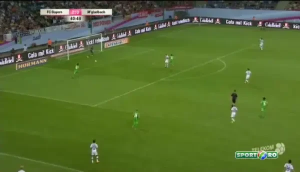 Kruse penalty - Bayern 2-1 Gladbach